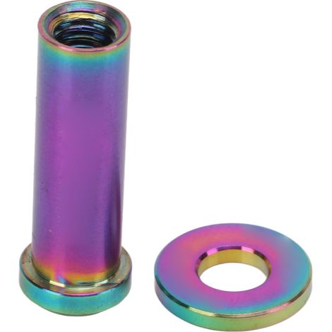 C-Klemmen-Befestigungsmuttern für Fahrräder, 25 mm, farbige PVD-Beschichtung, leicht und gewichtsoptimiert. (1/5)