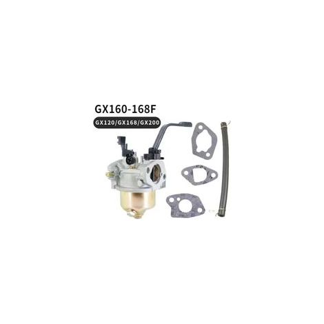 Carburateur et Joint d'Étanchéité pour Honda GX120 GX160 GX200 4,10 kW 4,85 kW Moteur de Génératrice à Essence (1/2)