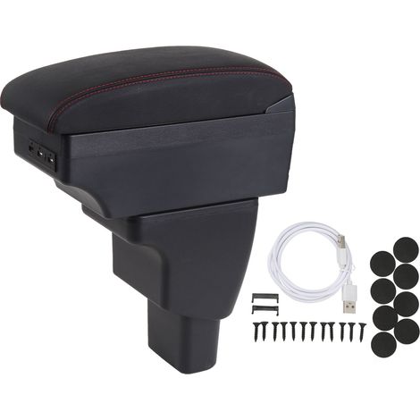 de rangement pour accoudoir central avec interface USB