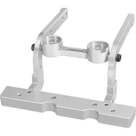 Pare-chocs avant renforcé pour voiture RC H12Y H12Y+, support de barre avant en métal argenté (1/5)