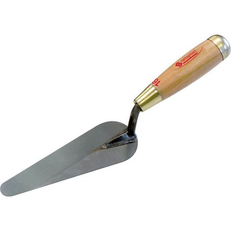 GESCHWEISSTE KATZENZUNGENKELLE 16CM HOLZSTIEL TALIAPLAST - 431002