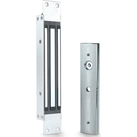 Serrure magnétique électrique Installation intégrée Serrure électromagnétique pour système de contrôle d'accès Porte en bois/métal/verre (1/4)