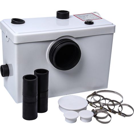 Sanitary Macerator 600w Waste Pump System for Toilets, Basins and Baths