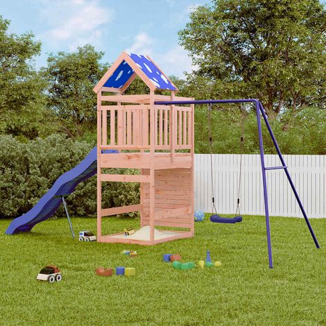 Outdoor Playset Solid Wood Douglas vidaXL (1/5)