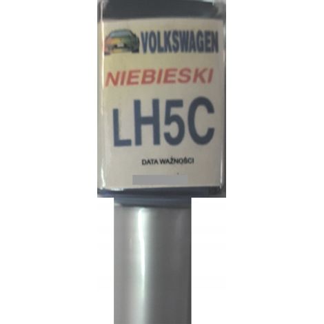 Retouche de peinture bleue VW LH5C pour rayures arasystem (1/5)