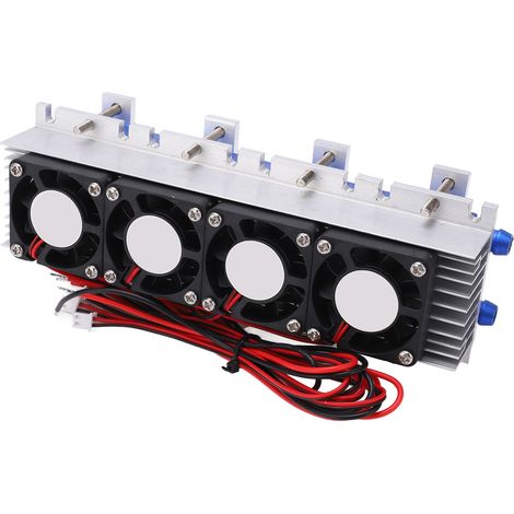12V TEC1-12706 Thermodynamischer Kühlblock, 4 Chips, für Luftkühlung und DIY-Projekte (1/5)