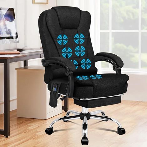 ALFORDSON Bürostuhl Massagefunktion ergonomisches Design Sitzpolsterung (1/5)