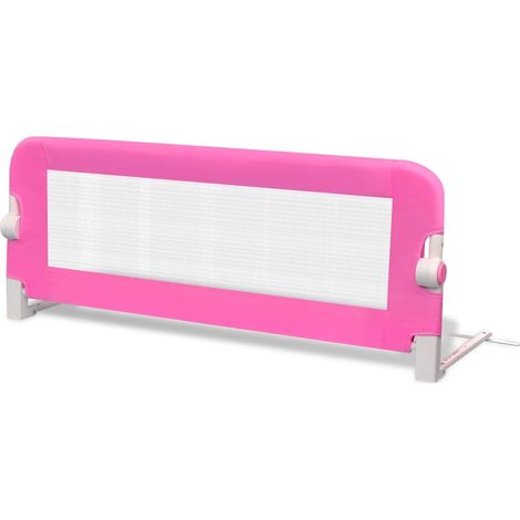 vidaXL Bettgitter für Kinder 102x42 cm Rosa