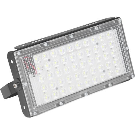 50W 12V LED-Flutlicht, ultrahelles weißes Licht, wasserdicht für den Außenbereich, ideal für Höfe und Gärten (1/5)