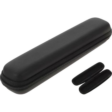 Pinceaux de maquillage de voyage, étui de présentation pour harmonica, pochette zippée pour harmonica, étui à fermeture éclair pour harmonica, housse pour harmonica, ensemble d'harmonicas-18.5x4.5x3cm