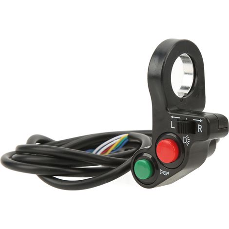 Interrupteur 3 en 1 pour Scooter - Phare, Avertisseur, Clignotant et Arrêt Moteur (1/5)