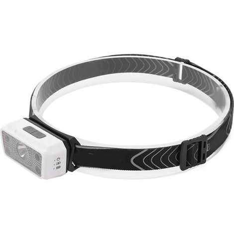 Lampe frontale – rechargeable – étanche – durable – large utilisation – lampe poche LED – pêche / randonnée / camping