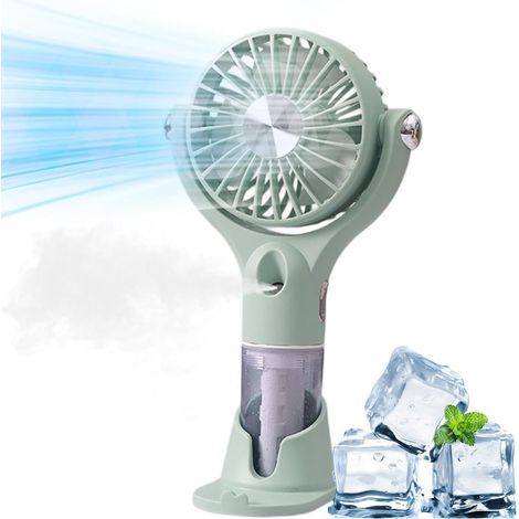 Ventilateur 100 Vitesses Rechargeable USB Silencieux (1/5)