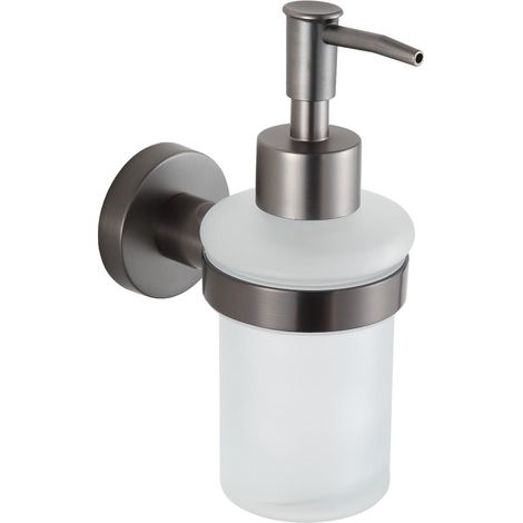 Mexen Remo dispensador de jabón, gris pistola cepillado - 70507388-66 (1/2)