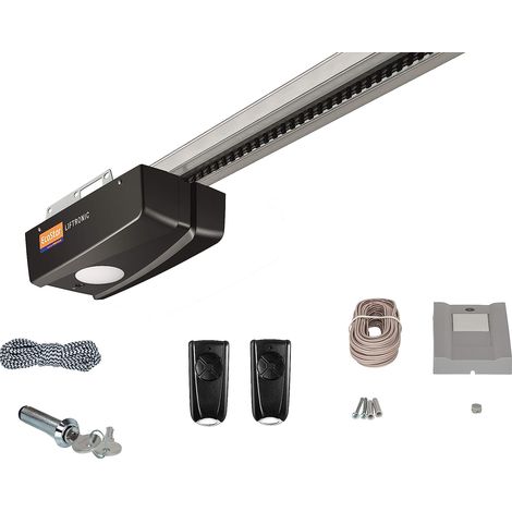 Hörmann Ecostar Garagentorantrieb Sonderedition Liftronic 700 mit Notentriegelung (700 N, 433 MHz, inkl. 2 Handsender RSC 4 + 1 Innentaster PB 1, für Garagentore bis 11,25 m², inkl. Montagezubehör)
