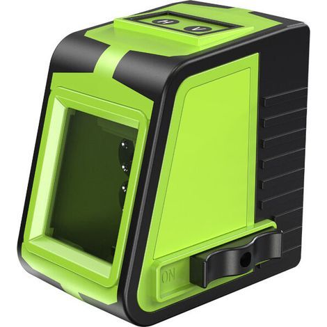 Niveau Laser Vert , Equerre optique Ligne Laser Croix/Horizontale/Verticale, IP54, Étui Rigide (1/5)