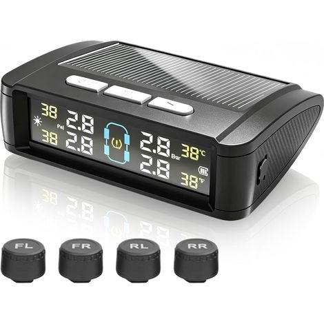 Système de Surveillance de la Pression des Pneus avec Écran LCD (1/5)