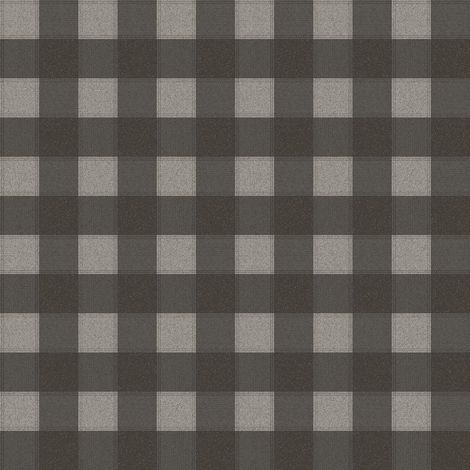 Galerie Global Fusion Tartan Check Wallpaper Charcoal Stylish Paste The Wall (1/4)