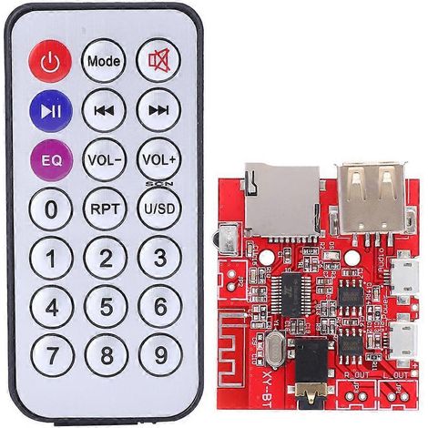 Bluetooth 4.1 MP3-Decodierplatine für Autolautsprecher mit Fernbedienung