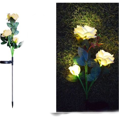 Lampe solaire rose décorative pour jardin extérieur-Online Store (1/5)