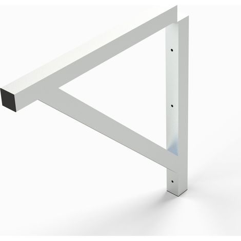 Euroline Dreieckkonsole für 511 Podesttreppe, 1000mm Stufenbreite Stahl Gitterrost