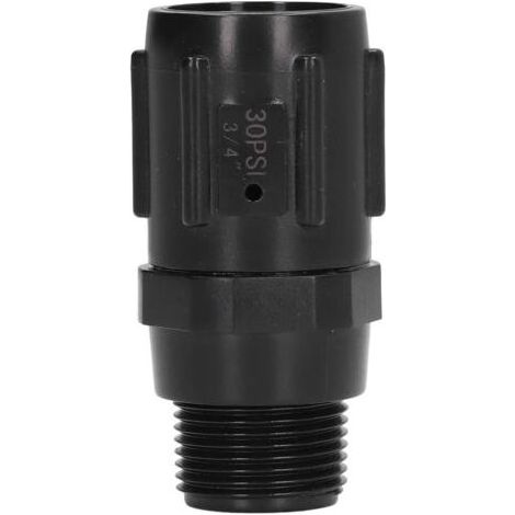 Régulateur de pression 30 PSI G3/4, régulateur de pression d'irrigation goutte à goutte, réducteur de pression à faible débit, adaptateur de tuyau d'irrigation goutte à goutte pour fer (1/5)