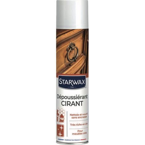 Aérosol Nettoyant Dépoussiérant Cirant Starwax 0,4 L