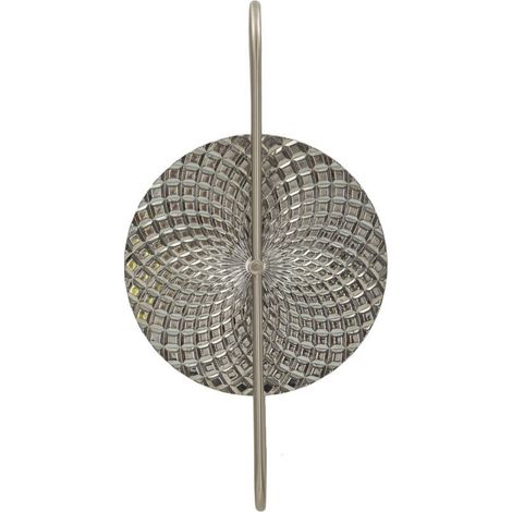 Applique Murale en Métal "Silvery" 54cm Argent