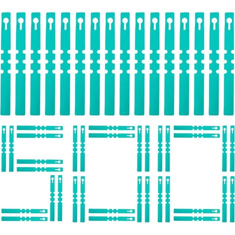 500 Stück Wiederverwendbare Gartenstecker Gut sichtbare