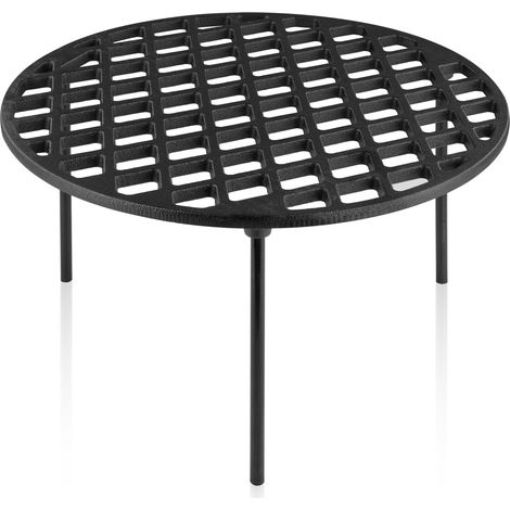 BBQ-Toro Gusseisen Grillrost Ø 35 cm mit 3 Beinen, Dutch Oven Untersetzer, Grill Zubehör, Dreibein