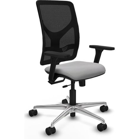 Silla de oficina piqueras y crespo Motilla negro brazos ajustables (1/2)