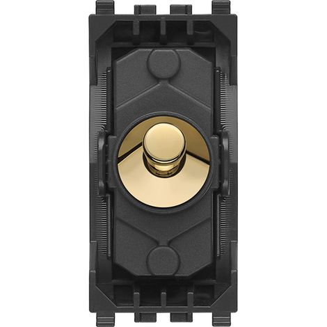 VIMAR - 22061.82 Pulsante commutatore 2P 10A Vint. oro
