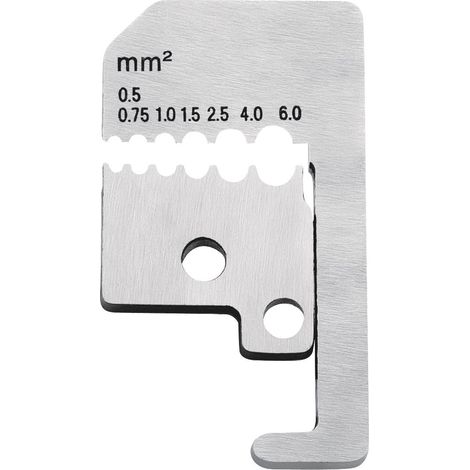 KNIPEX 12 29 180 1 par de cuchillas de recambio para 12 21 180