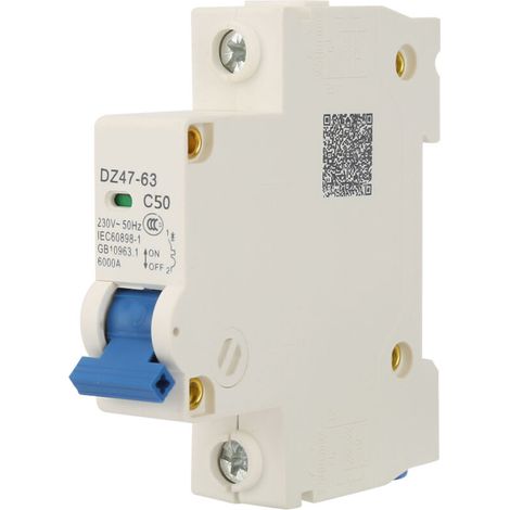 230VAC DZ4763 Interrupteur de coupure miniature unipolaire (50A) (1/5)
