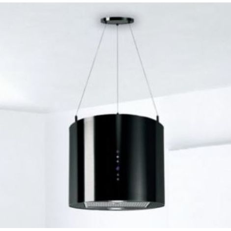 Hotte aspirante îlot GALAXY 40cm - Noir