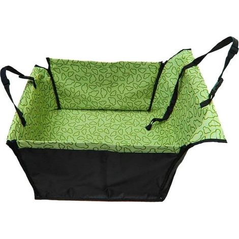 Housse de siège auto pour chien, protection de banquette voiture, vert (1/5)
