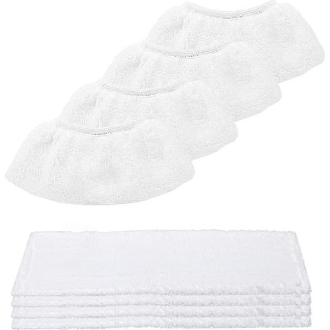 Lingettes en microfibre AURA pour nettoyeur vapeur Easy Fix SC2, SC3, SC4 et SC5, lingettes accessoires pour nettoyeur vapeur (1/5)