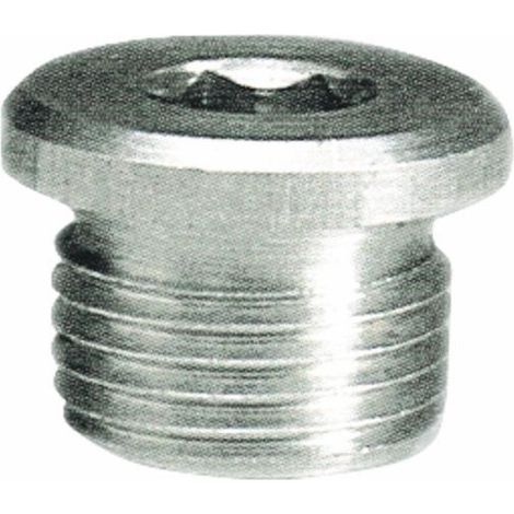 Lem Select – Bouchon mâle filetage 1/2' – Lot de 2 – Raccord acier – Diamètre 26mm – Longueur 18mm – Clé 10 pour installation rapide