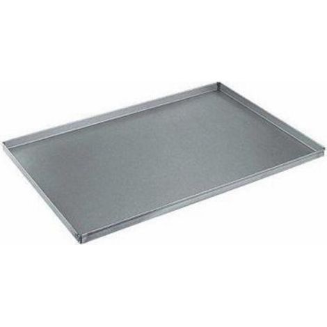 SOFRACHEF - Plateau pour four en inox - long. 530 mm - Sofraca