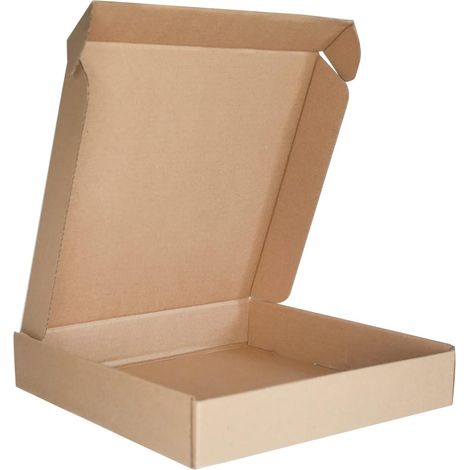 220×213×40mm Postal Boxes for Small Parcels Corrugated Cardboard Boxes for Shipping, Brown Postal Shipping Box for Small Business, Gift Storage or Packing (20 Pcs) (1/5)