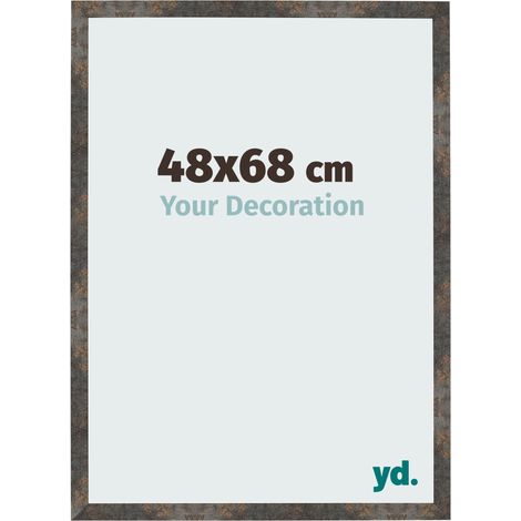 yd. - Cadre photo 48x68 - Metal Oxyde - MDF - Bologna (1/5)