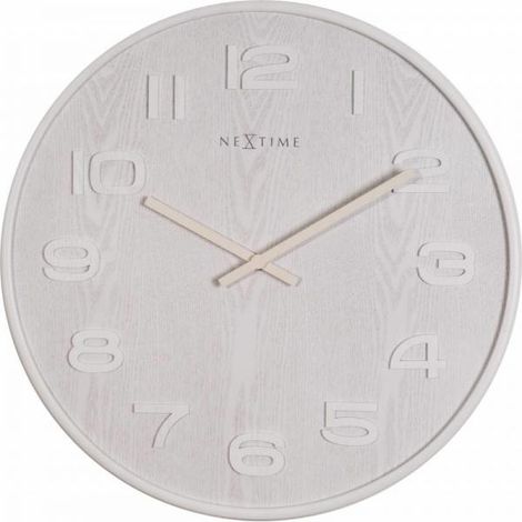 NeXtime 3096WI orologio de orologio da tavolo o da parete de quarzo Cerchio White White (1/4)