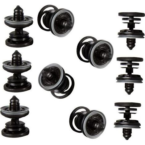 Lot de 30 agrafes de fixation intérieur de porte VW Audi – clips de garniture et panneaux automobiles (1/4)