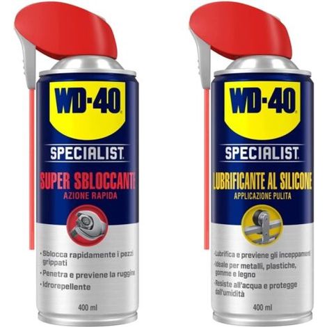 WD 40 Lubrificante + Sbloccante WD-40 Specialist con dosator bomboletta 400 ml. (1/5)