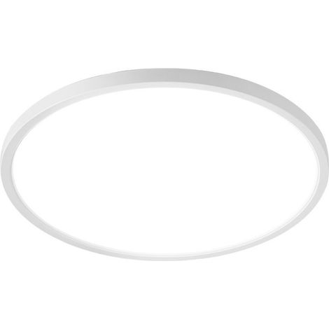 Plafonnier Led - Dimmable - 24 W - 2800 Lm - 1800 K À 6500 K - Télécommande Incluse - Pour Salon Chambre Enfant - Ø30 Cm - Blanc (1/5)