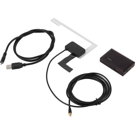 Universeller DAB+-Adapter für Digitalradio, GPS-Tuner, Audioempfänger mit Antenne, iOS-kompatibel, Umrüstbox für das Auto. (1/5)