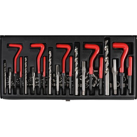 FILETS RAPPORTES TYPE HELICOIL - COFFRET REPARATION FILETAGE M5 à M12