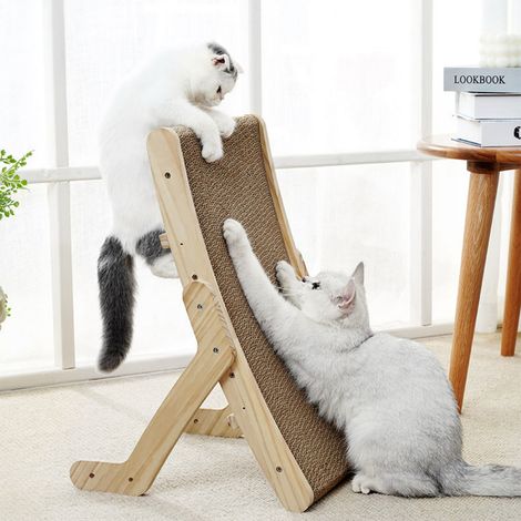 Versatile Reusable Cat Scratcher Bed 43.5cm W x 25cm D (1/5)
