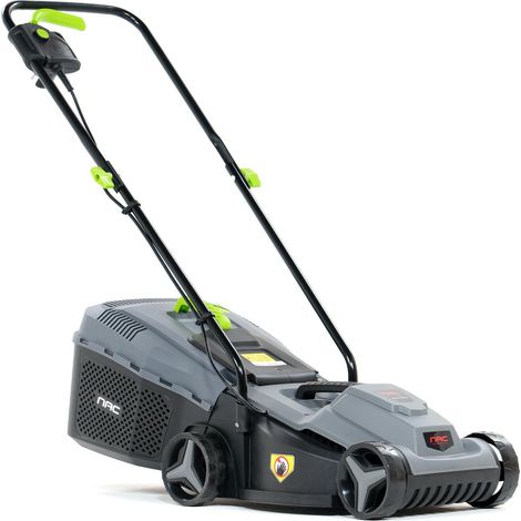 [PRODOTTO USATO] Rasaerba elettrico da 1000W, motore efficiente, 32 cm de taglio, compatto e facile da usare, idealeper piccoli giardini, design leggero e facile da riporre.