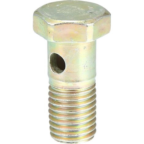 Boulon Banjo M12x1.5 Bronze 1pc pour Système De Freinage Fer Taille 19x32mm Utilisation Freinage Alimentation Air Carburant Moteur (1/5)